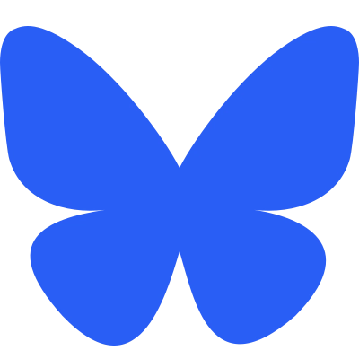 Bluesky Social Icon